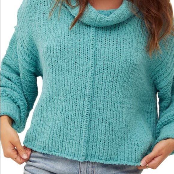 Free People Be Yours Pull Over Cowl Neck Sweater Various Sizes - Picture 4 of 6